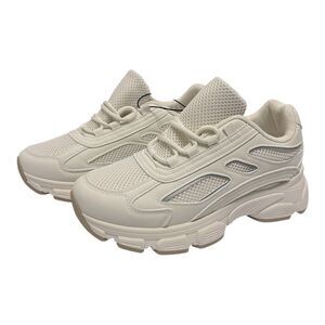 Streetwear Society Women’s Cream Athletic Sneakers-Size 7